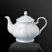 Sell hotel restaurant fine bone china tea pot dinnerware