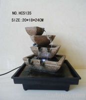 resin tabletop fountain