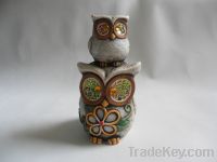 terracotta decorative owl