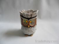 terracotta decorative owl