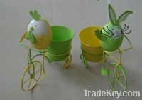 easter metal bunny decoration