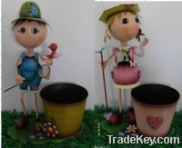 metal garden figurine