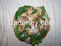 Bervins Mycotoxin Free Italian Free Range Chicken & Spinach Pizzas