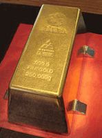 Sell gold dust/bullion/Dory Bars