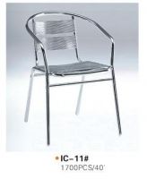 Aluminium chairs
