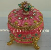 Sell  round shape metal trinket boxes/holiday gifts/decorative boxes