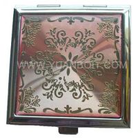 Sell metal compact mirrors, makeup mirrors, cosmetic mirrors