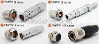 LEMO series K , 2 pin, metal, circular, Watertight Connector of straght plug FGG