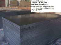 sell low price 500 m3 stock of black film faced plywood