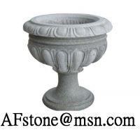 Sell :flowerpot, stone flower pot, planter, garden flower pot, outdoor pla