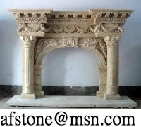 Sell fireplace, Travertine fireplace, marble fireplace, granite fireplace