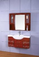 High Class Solid Wood Bathroom Cabinet Furniture Set 417