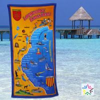 Sell velour beach towel/beach bag