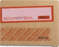 Serial Number Security Tapes