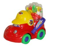 Sell Pull line baseball car(candy in Toy, toy with delicious candy)