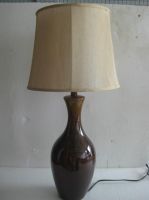 Sell stock item ceramic table lamp