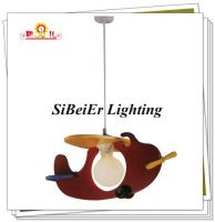 Airplane design  children's pendant lamp