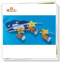 Star design children's ceiling lamp