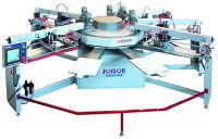 Automatic multi-color disc screen printing machine