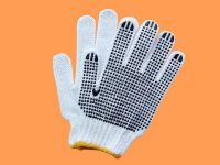 Sell Knitting with PVC dotted glove