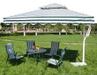 Sell 3.6mX3.6m Garden umbrella with double pulley, easy fold and open