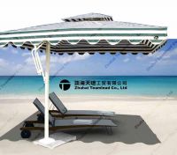 Sell 3mX3m Beach umbrella with two-tier ventilated top, resist strong