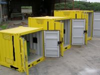 Sell 6ft, 8ft and 10ft storage cntrs for chemicals and dangerous goods