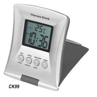 Selling alarm clock with calendar & temperature