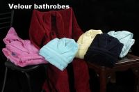 Bathrobes in terry and non terry quality