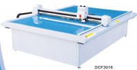 Sell DCF 3016 garment die cut plotter sample flat bed machine