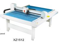 Sell XZ1512 costume cutter die cut plotter sample flat bed machine