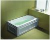 Sell acrylic pneumatic control bubble bathtub stainless steel support