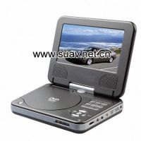 7inch Portable DVD DIVX  Player with USB/SD/MMC/MS ports