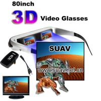 GENUINE iTheater CAV-880VG 80" Virtual Video Glasses display TV sets