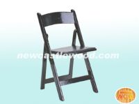 Sell black folding chairs