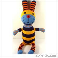 Sell 100%handmade stuffed sock animals sock rabbit