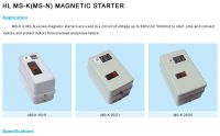 Sell HL MS-K(MS-N) MAGNETIC STARTER