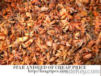 Sell whole star anise (whole star aniseed) of cheap price