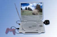 Sell 7"Multimedia Portable DVD Player with TV Tuner, DVD, Game, USB
