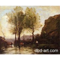 Sell Impressionistic Landscape Oil Painting (GDFJ016)