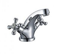 Sell Two Handles Chrome Centerset Sink Faucet