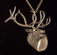 Elk Car Jewelry Pendant
