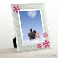 photo frame, mirror, candle holders,