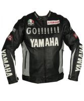 moto GP motorcycle yamaha racing leather jacket all size sell