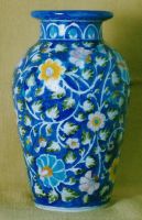 Sell  Indian blue Pottery handicraftrs products
