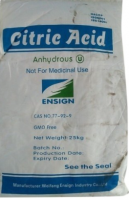 Citric Acid Anhydrous for Animal feed.