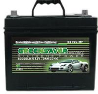 greensaver car battery 12v 70ah