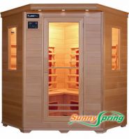 3-4 persons far infrared sauna room (hemlock)