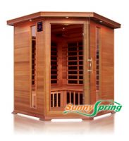 Sell 3-4 persons far infrared sauna room (red cedar)