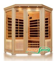 Sell 3-4 persons far infrared sauna room (carbon heaters)